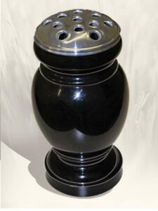Urn Flower Vase (Black)